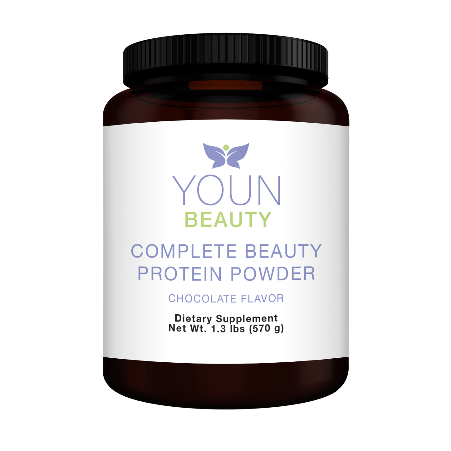 YOUN BEAUTY COMPLETE BEAUTY PROTEIN POWDER-CHOCOLATE FLAVOR