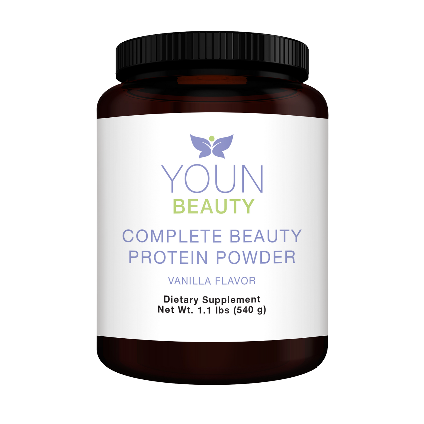 YOUN BEAUTY COMPLETE BEAUTY PROTEIN POWDER-VANILLA FLAVOR