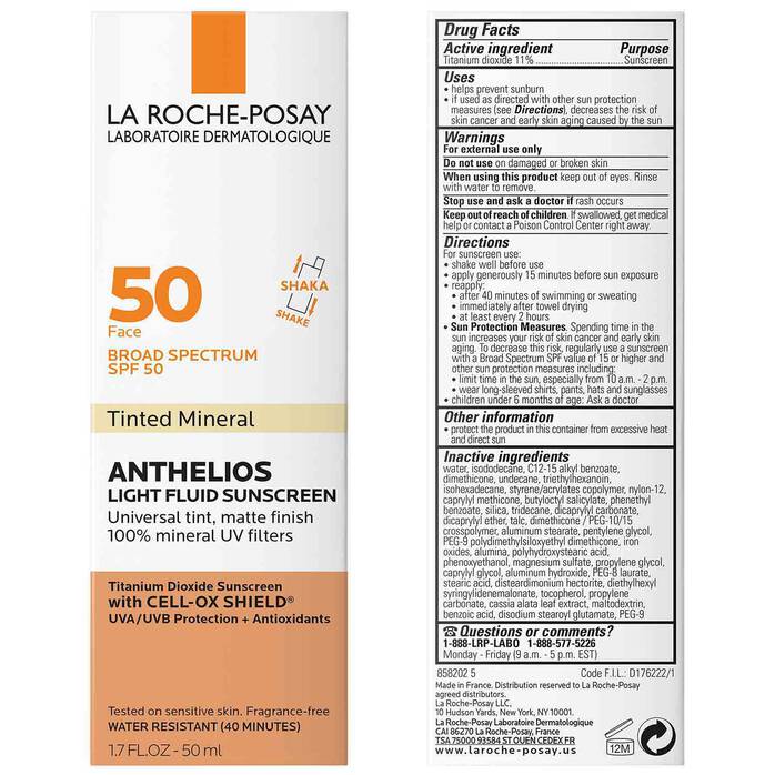 MINERAL ULTRA LIGHT/LIGHT FLUID SPF 50 TINTED