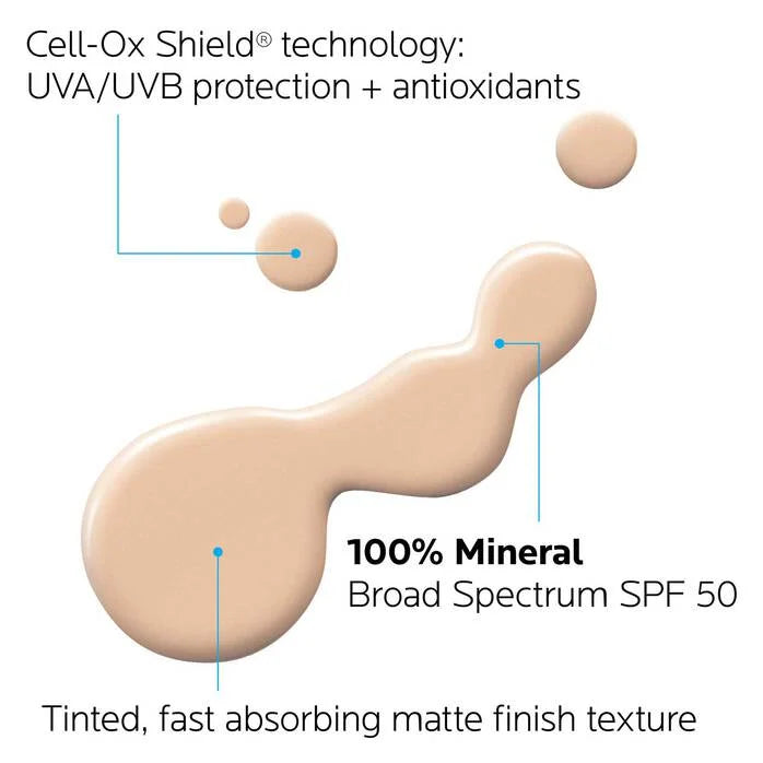 MINERAL ULTRA LIGHT/LIGHT FLUID SPF 50 TINTED