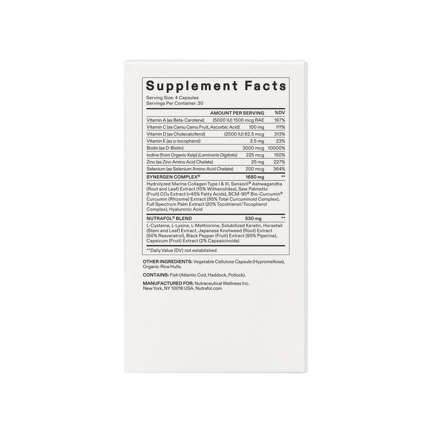NUTRAFOL FOR WOMEN