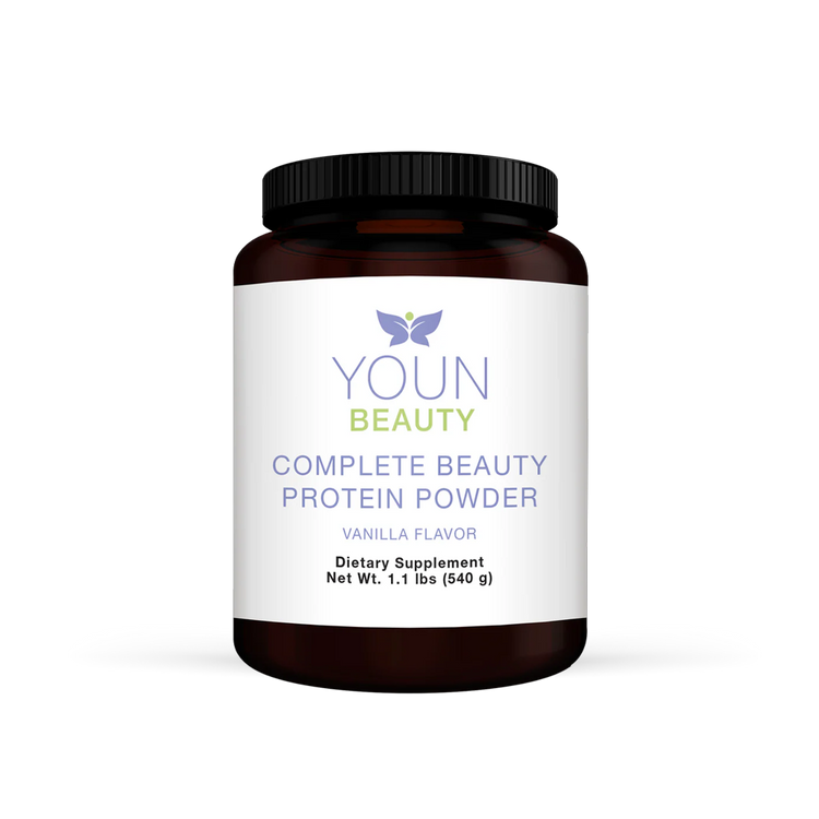 YOUN BEAUTY COMPLETE BEAUTY PROTEIN POWDER-VANILLA FLAVOR