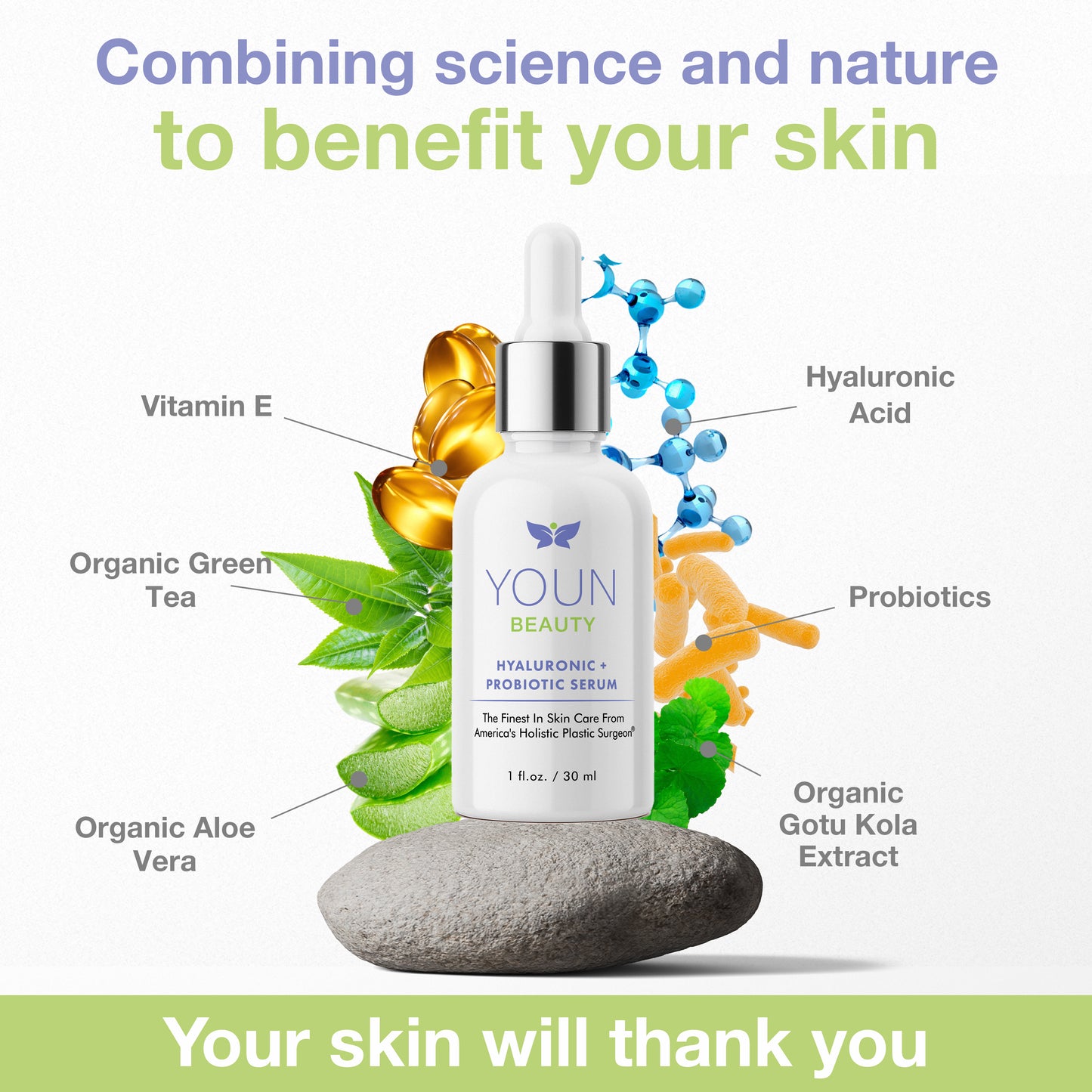 HYALURONIC + PROBIOTIC SERUM