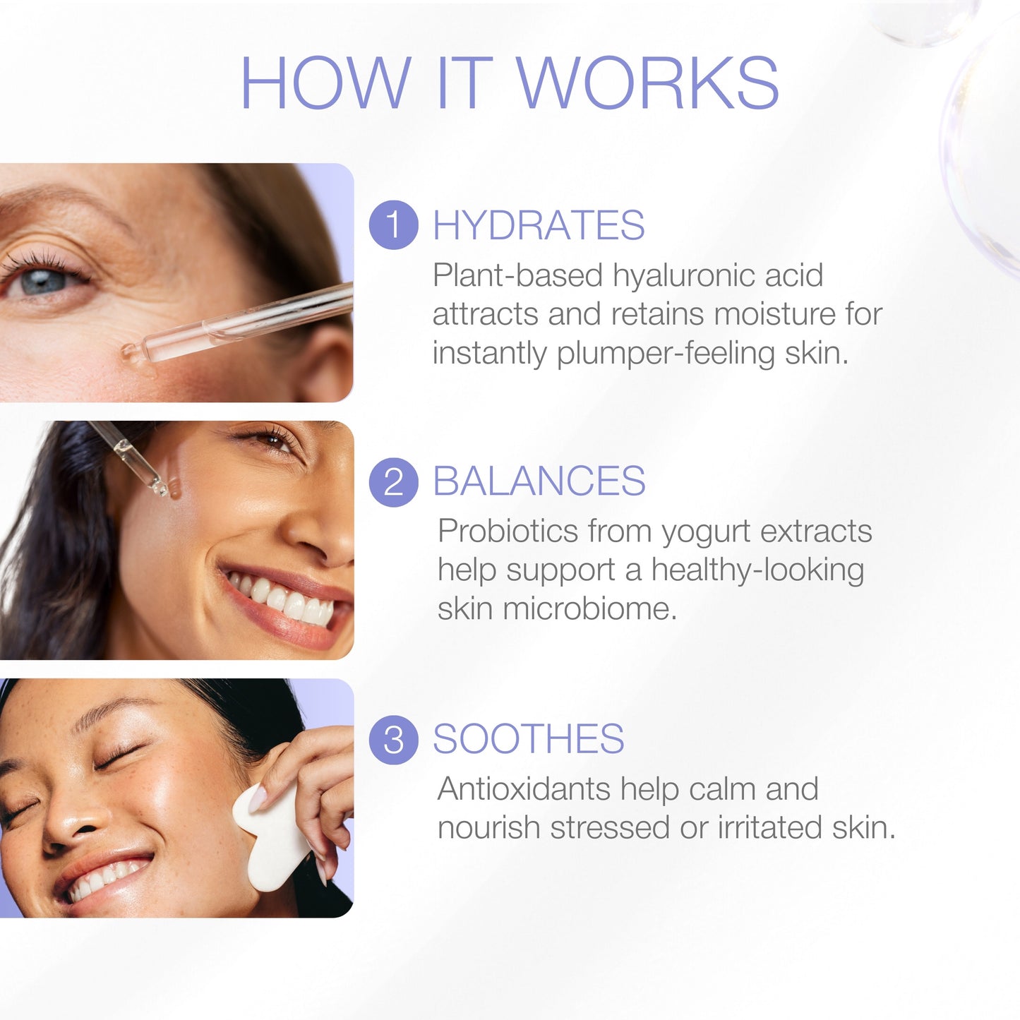 HYALURONIC + PROBIOTIC SERUM