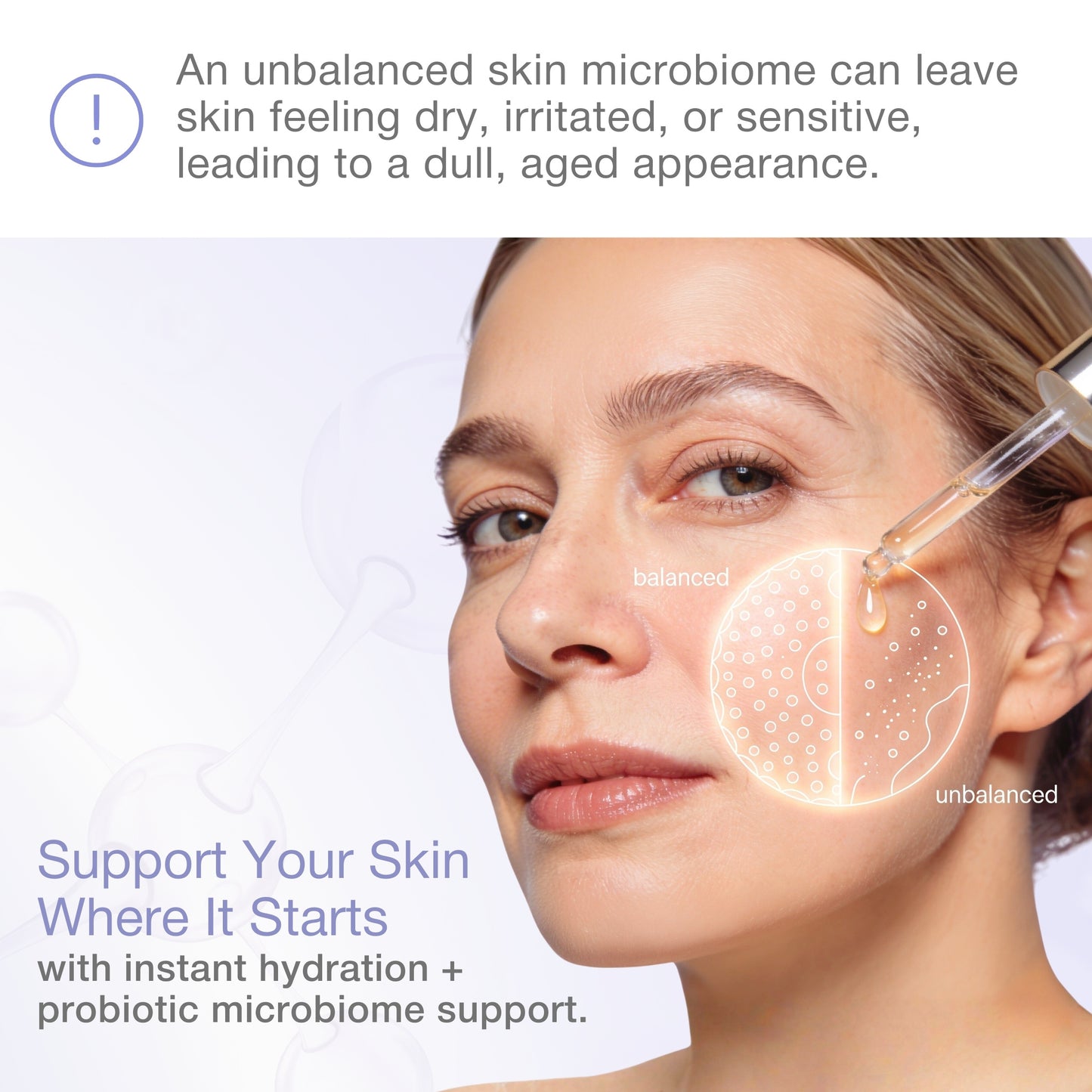 HYALURONIC + PROBIOTIC SERUM