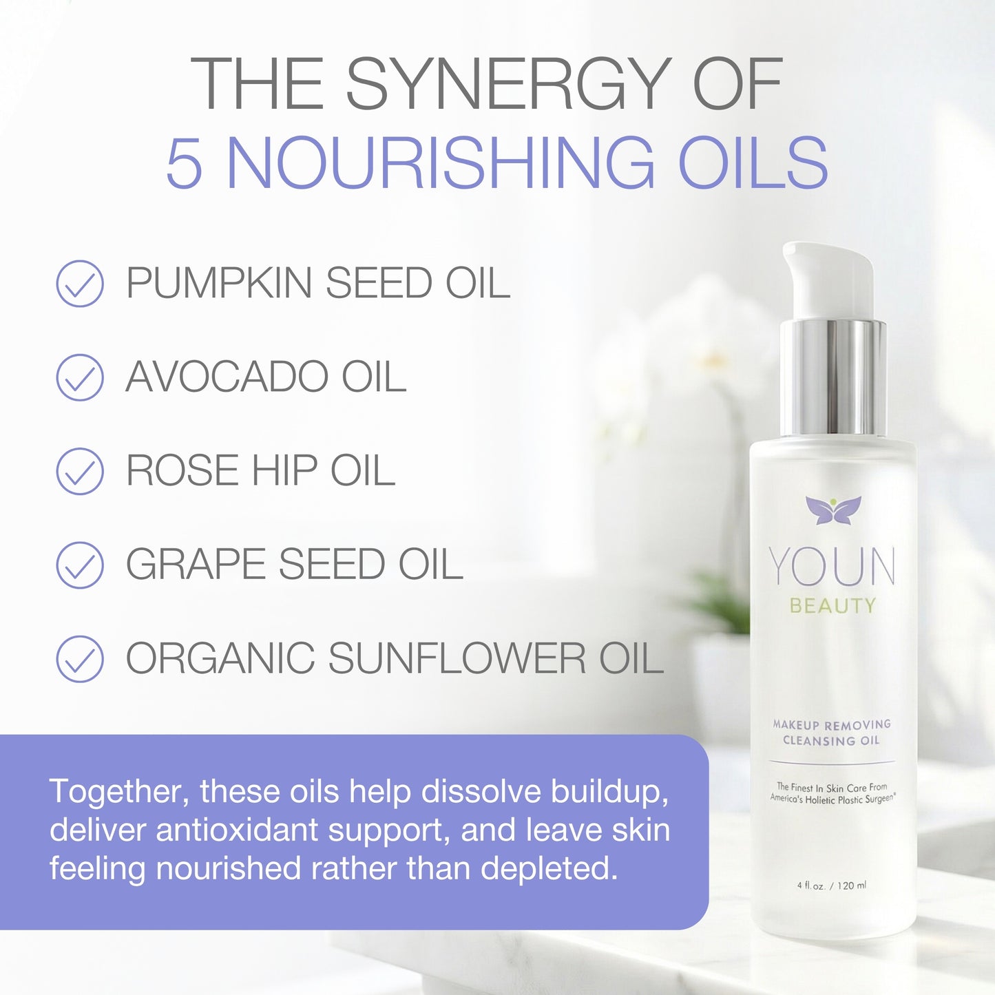 MAKEUP REMOVING CLEANSING OIL
