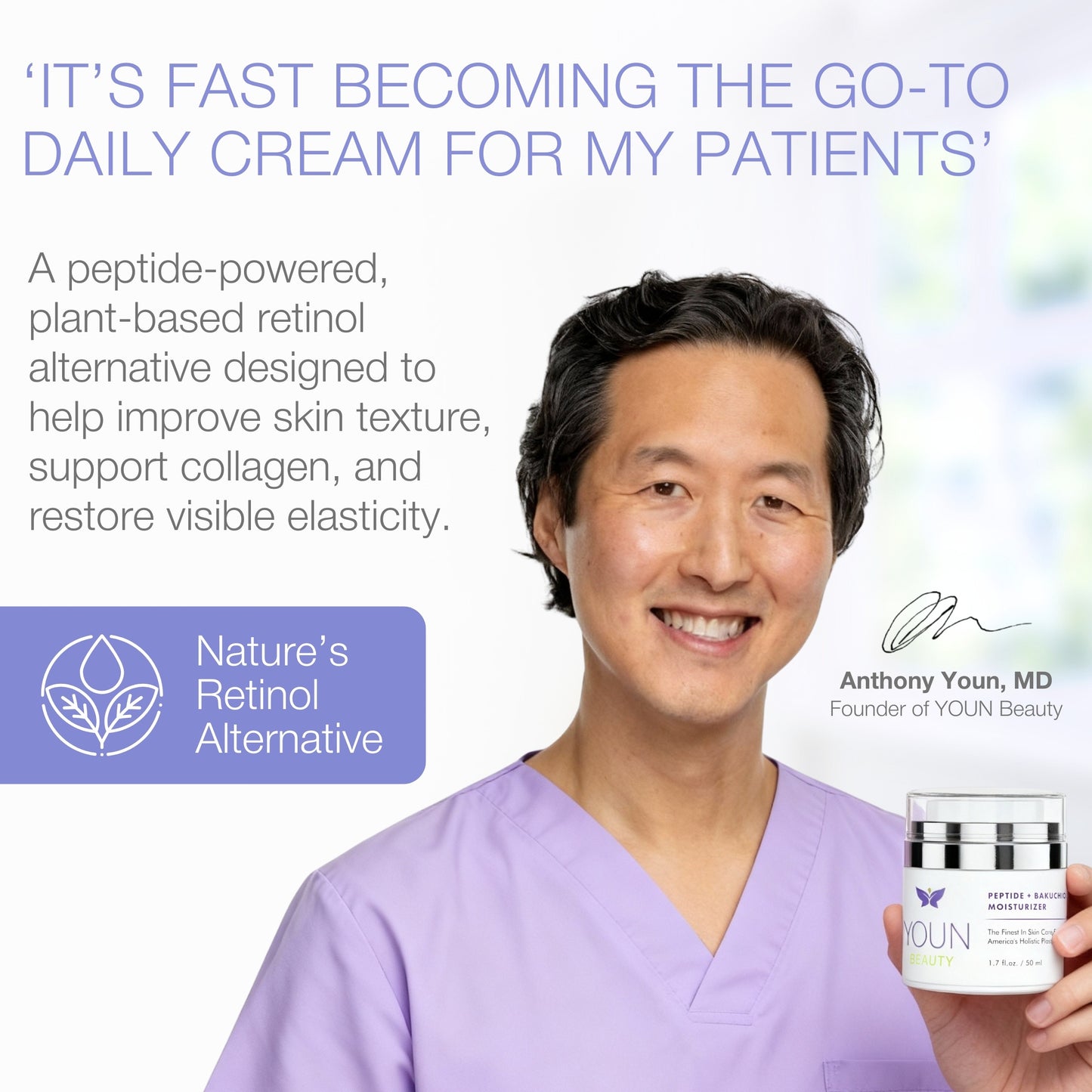 PEPTIDE + BAKUCHIOL MOISTURIZER