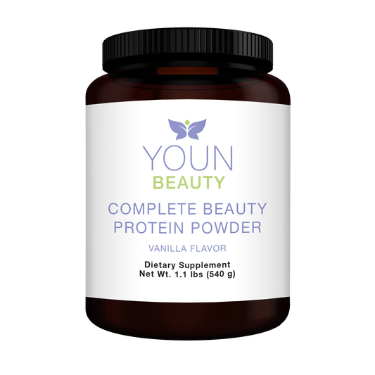 YOUN BEAUTY COMPLETE BEAUTY PROTEIN POWDER-VANILLA FLAVOR